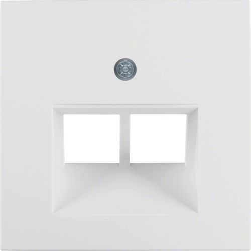 Berker 14091909 Zentralstück für UAE Steckdose 2fach S.1/B.3/B.7 polarweiß, matt Mesch Shop Berker 14091909 Zentralstück für UAE Steckdose 2fach S.1/B.3/B.7 polarweiß, matt Mesch Shop